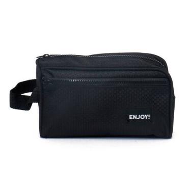 Imagem de Estojo Necessaire Escolar Viagem Prático Organizador Enjoy - Qualis, P