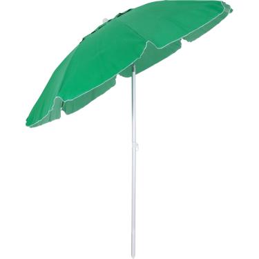 Imagem de Guarda-Sol Articulado 2,00m em Bagum e Alumínio Verde Bandeira Bel