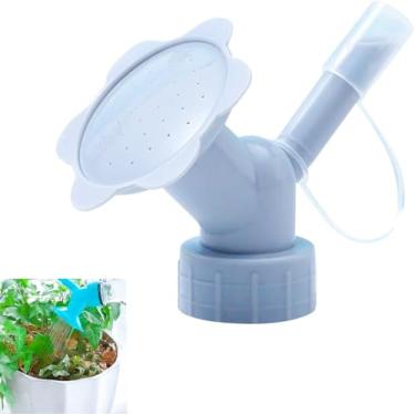Imagem de Aspersor de tampa de garrafa de extremidade dupla, bico de irrigação de garrafa, bonsai, regador para plantas de interior, ferramentas de jardinagem