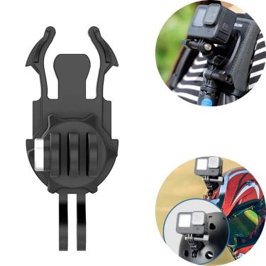 Imagem de Suporte Montagem Dupla 360° para GoPro e Similares - Telesin