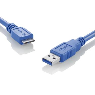 Imagem de Cabo Superspeed 3.0 Usb X Micro Usb Bm Azul