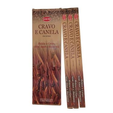 Imagem de Incenso Indiano Hem Cravo e Canela - Boas Vibrações 3 Caixinhas