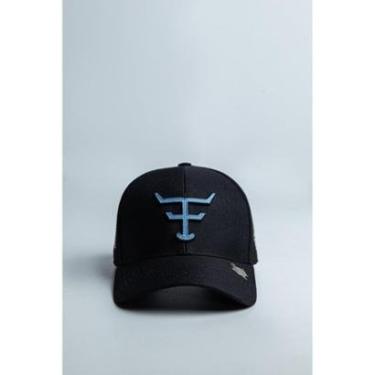 Imagem de Bone Texas Farm - New Texas - Tf987 - Preto/ Azul Bb Único-Unissex