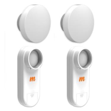 Imagem de Conjunto de antena C5x e N5-X12, link WiFi de alta velocidade, 5 GHz, kit de ponte sem fio de longo alcance externo