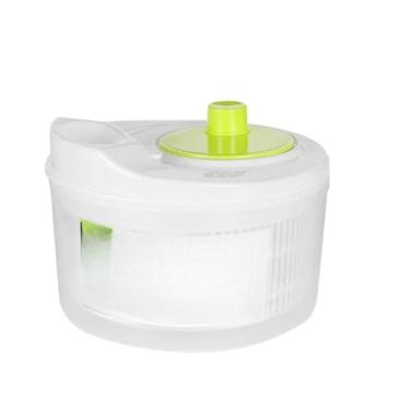 Imagem de Centrífuga para Salada 3L - Secador Manual para uma Salada Perfeita, Seca Folhas e Verduras Rapidamente na Cozinha