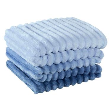 Imagem de Cobertor Queen Fluffy Manta Flannel Ultrasoft - Sky