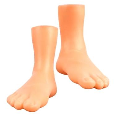 Imagem de Fantoches de dedo de pés minúsculos,Pés de fantoches de dedo - Brinquedos para gatinhos internos,2 peças de pés minúsculos, pés pequenos para diversão, pés pequenos, dedos para crianças e