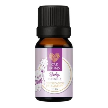 Imagem de Essência Baby Love Aromas 10ml – Aromatizador Lipossolúvel para Difusor Elétrico, Velas e Sabonetes – Aroma Suave e Aconchegante – Alta Concentração e Rendimento