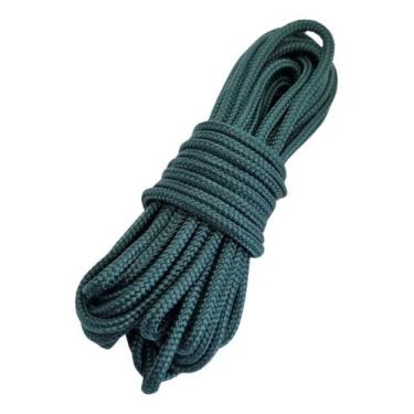 Imagem de Corda Náutica De Polipropileno 6mm Com 15 Metros (Verde Oliva)