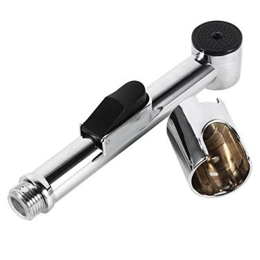 Imagem de Pulverizador de bidê portátil para vaso sanitário, cabeça de pulverizador portátil para fraldas de pano de bebê Bidê para vaso sanitário ABS banheiro Shattaf muçulmano (somente cabeça de pulverizador