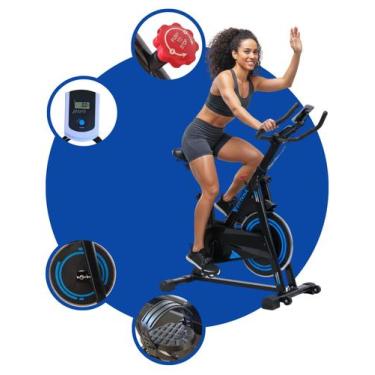Imagem de Bicicleta Ergométrica Spinning Profissional de Academia Fitness Exercí
