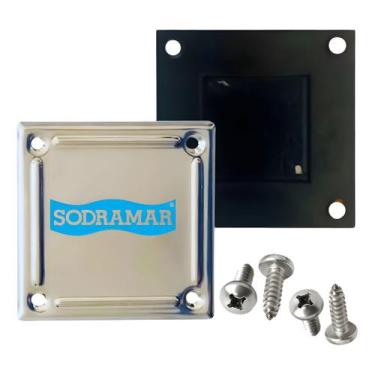 Imagem de Tampa Inox Caixa De Passagem Sodramar Iluminação De Piscinas - Inox