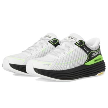 Imagem de Skechers Tênis masculino Hands Free Slip-ins: Max Cushion Suspension-Nitevizn, Branco/preto, 39