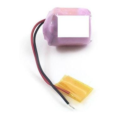 Imagem de Mini Micro Bateria Cilíndrica 3,7v 45mah Com 2 Fios - GENERICA