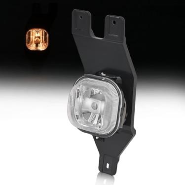 Imagem de HECASA Farol de neblina esquerdo compatível com Ford Excursion 1999-2004 / F250 / F350 /F450 / F550 Super Duty Driving Fog Lamp Substituição para FO2592200 3C3Z15200BA Lente transparente moldura preta