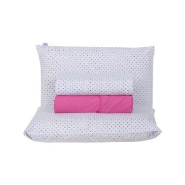 Imagem de Jogo De Lençol 4 Peças Queen Percal 180 Fios Homme 60% Algodão 40% Pol