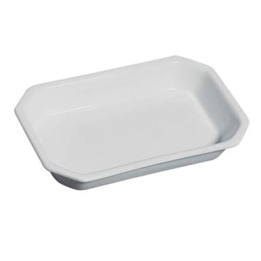 Imagem de Assadeira Travessa Retangular Ceramica Retrataria Forno Micro-ondas La