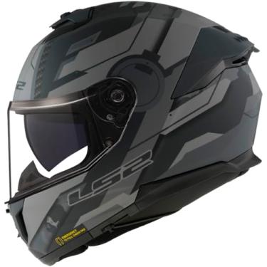Imagem de Capacete Ls2 FF808 Stream II Shadow Matte Titanium Grey (62)