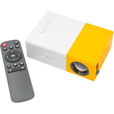 Imagem de Projetor Multimídia LED Portátil – Suporta 1080P – Bivolt, Compacto e Leve – Entradas HDMI e USB – Transforme Qualquer Parede em Tela para Filmes e Jogos