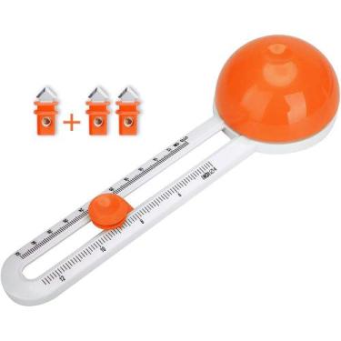 Imagem de Cortador circular Laranja com refil escala métrica e inglesa - Marpax