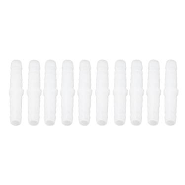 Imagem de Estink Conector de Mangueira Com Espigão de Plástico, Conector de Mangueira Em Material PE Com Superfície Lisa e Parede Interna, para Conexão de de Tubo de Bomba de Silicone Em (6-6mm direto)