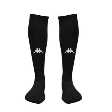 Imagem de Meiao de futebol/treino juvenil esportivo kappa silver - tam 33 ao 37,