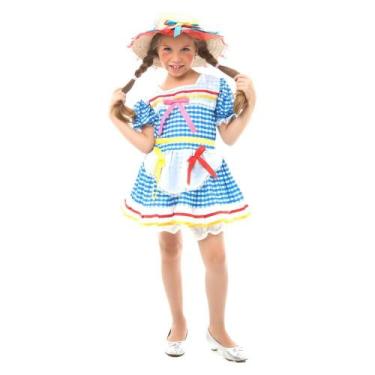 Imagem de Vestido Junino Infantil Jade - JADE FASHION, Nº6 VERMELHO CORAÇÃO