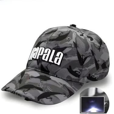 Imagem de Boné de Pesca Respirável e Ajustável Rapala - Viseira para Esportes ao