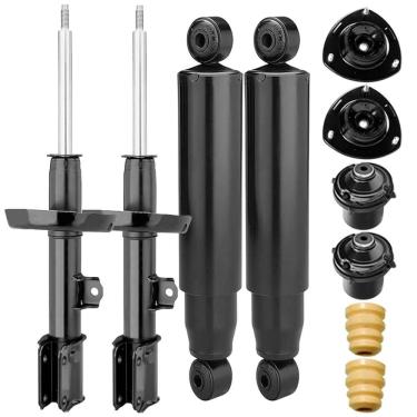 Imagem de 4 Amortecedor Montana 2004 a 2010 Dianteiro Traseiro Nakata e Kit