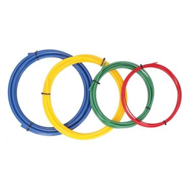 Imagem de Yosoo Health Gear 4 Peças 13 Pés Pe Plástico Ac Cobre Tubo Dobrador Cotovelo Tira, Reutilizável 4 Tamanhos Com 1/ pol. 3/8 pol. 1/2 5/8