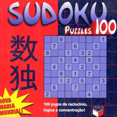 Imagem de Livro - Sudoku Puzzles 100: 100 Jogos de Raciocínio, lógica e concentração! - Volume 7