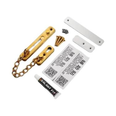 Imagem de Cadeado De Corrente Para Porta Em Aço Inoxidável De Alta Resistência C