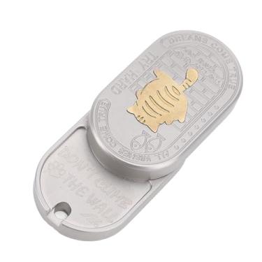 Imagem de Jiawu Controle Deslizante Giratório de 360 ​​graus na Ponta do Dedo para Adultos, Brinquedo Portátil para Alívio do Estresse, Controle Deslizante de Metal de Tamanho de Bolso