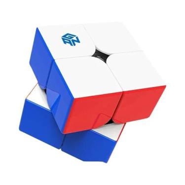 Imagem de Cubo Mágico Profissional 2x2 Magnético GAN251 M pro Air Leap GANCUBE 2