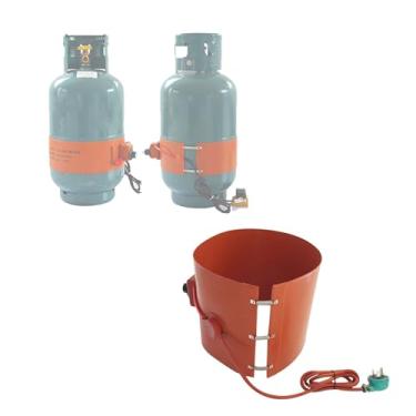 Imagem de Aquecedor De Tambor/Balde Para Volumes De 20 A 200 Litros, Faixa De Aquecimento EléTrica De Silicone Para Tambores De óLeo,Para Uso Em FáBricas,Restaurantes E Cilindros De GáS