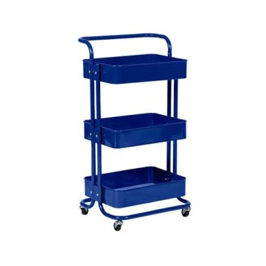 Imagem de Carrinho Organizador Berlim Azul Westwing - Westwing Collection, Color