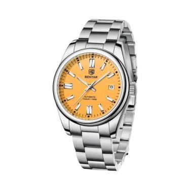 Imagem de Relógio Esportivo Automático Masculino Em Aço Inoxidável 10Bar À Prova