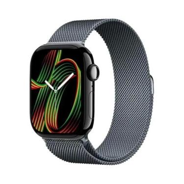 Imagem de Pulseira Milanesa Para Apple Watch Compatível Com Ultra Series 1 2 3 4