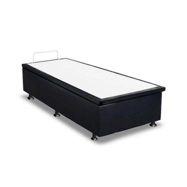 Imagem de Cama Box Baú Universal King Courano Nero Black (193x203x35) - Ortobom