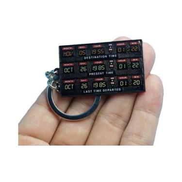 Imagem de Chaveiro De Réplica Do Delorean De Marty McFly E Doc Brown - Circuitos