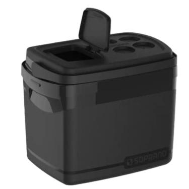 Imagem de Caixa Térmica Cooler 32 L Preto Tropical - Soprano