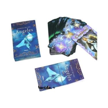 Imagem de Cartas De Tarô Oráculo Do Anjo Espanhol: Conjunto De Cartas Inspiracio