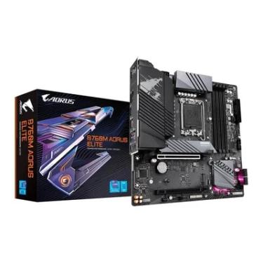 Imagem de Placa Mãe Gigabyte B760m Aorus Elite, Intel 13ª/12ª Geração, LGA 1700, DDR5, Micro ATX