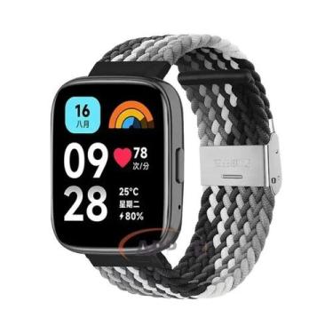 Imagem de Pulseira Elástica Trançada De 22mm Para Redmi Watch 3/5 Lite, Ajustáve