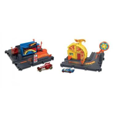 Imagem de Hmd53 pista hot wheels plastico lugares favoritos - Mattel