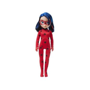 Imagem de Boneca Miraculos Ladybug 45cm Musical Infantil Articulada Feita Em Vin