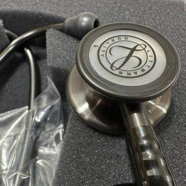Imagem de Estetoscópio 3m Littmann Classic Ill Cores Variadas, Black Smoke