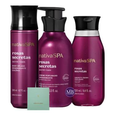 Imagem de Kit Presente Nativa Spa Rosas Secretas O Boticário Splash