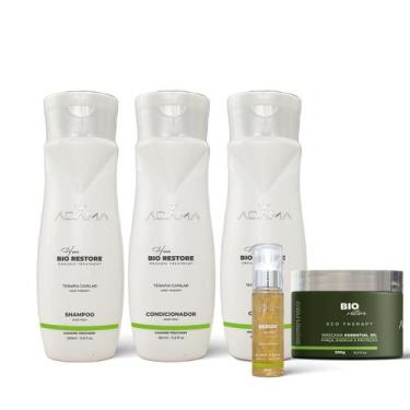 Imagem de Kit Bio Restore - Terapia Capilar Orgânica Mais Vida ( 5 Produtos) - Á