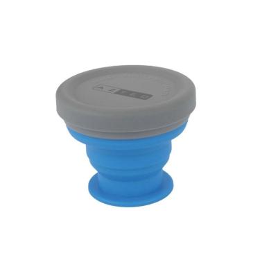 Imagem de Copo Dobrável Cup Go Colapsável 200ML Livre de BPA com Tampa em Silicone Alimentar Azteq